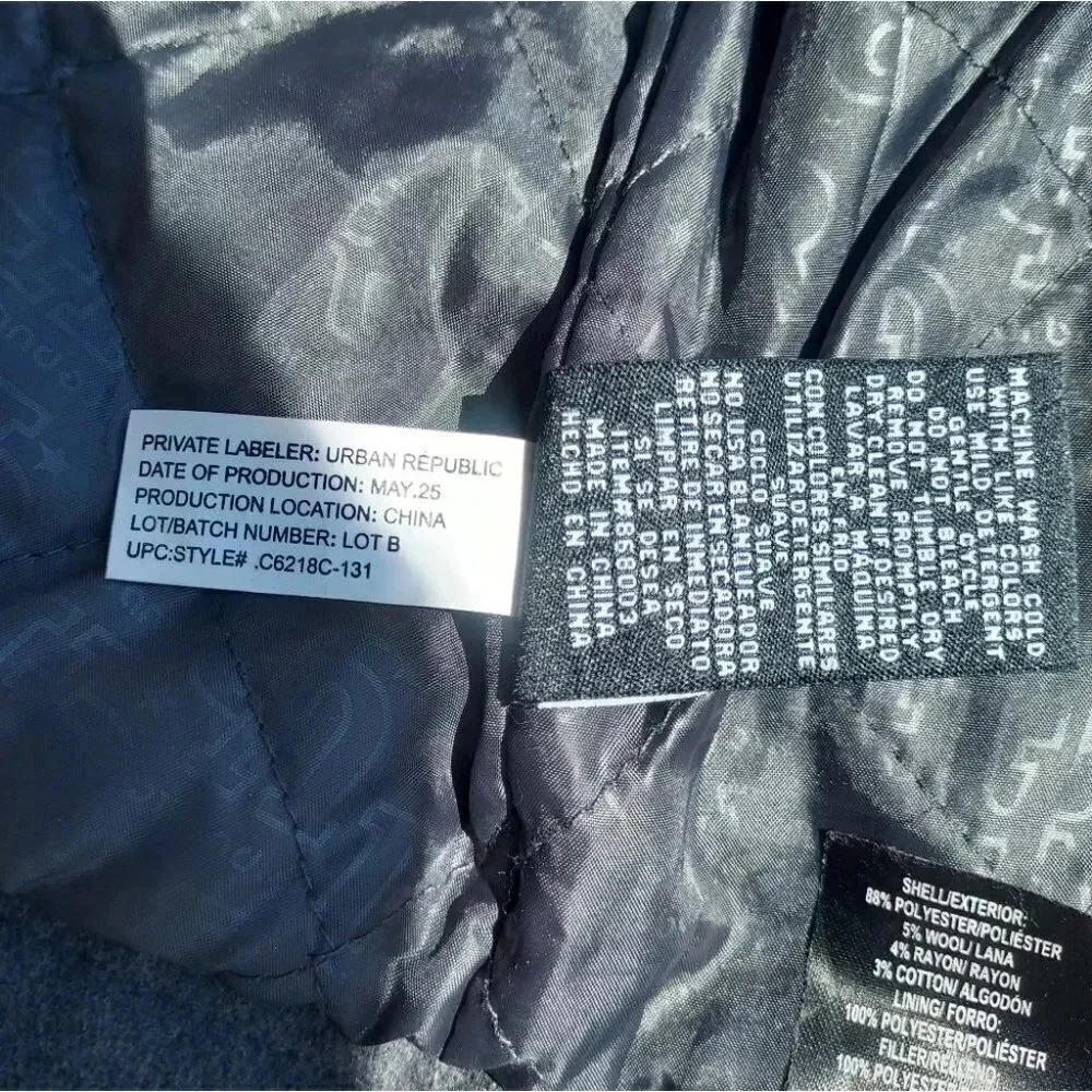 Urban Republic Boys Jacket Size 5/6 - Picture 9 of 15